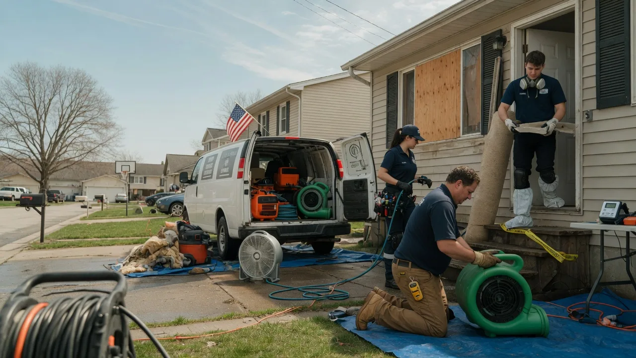 Water Damage Restoration in Tunica, LA near me
